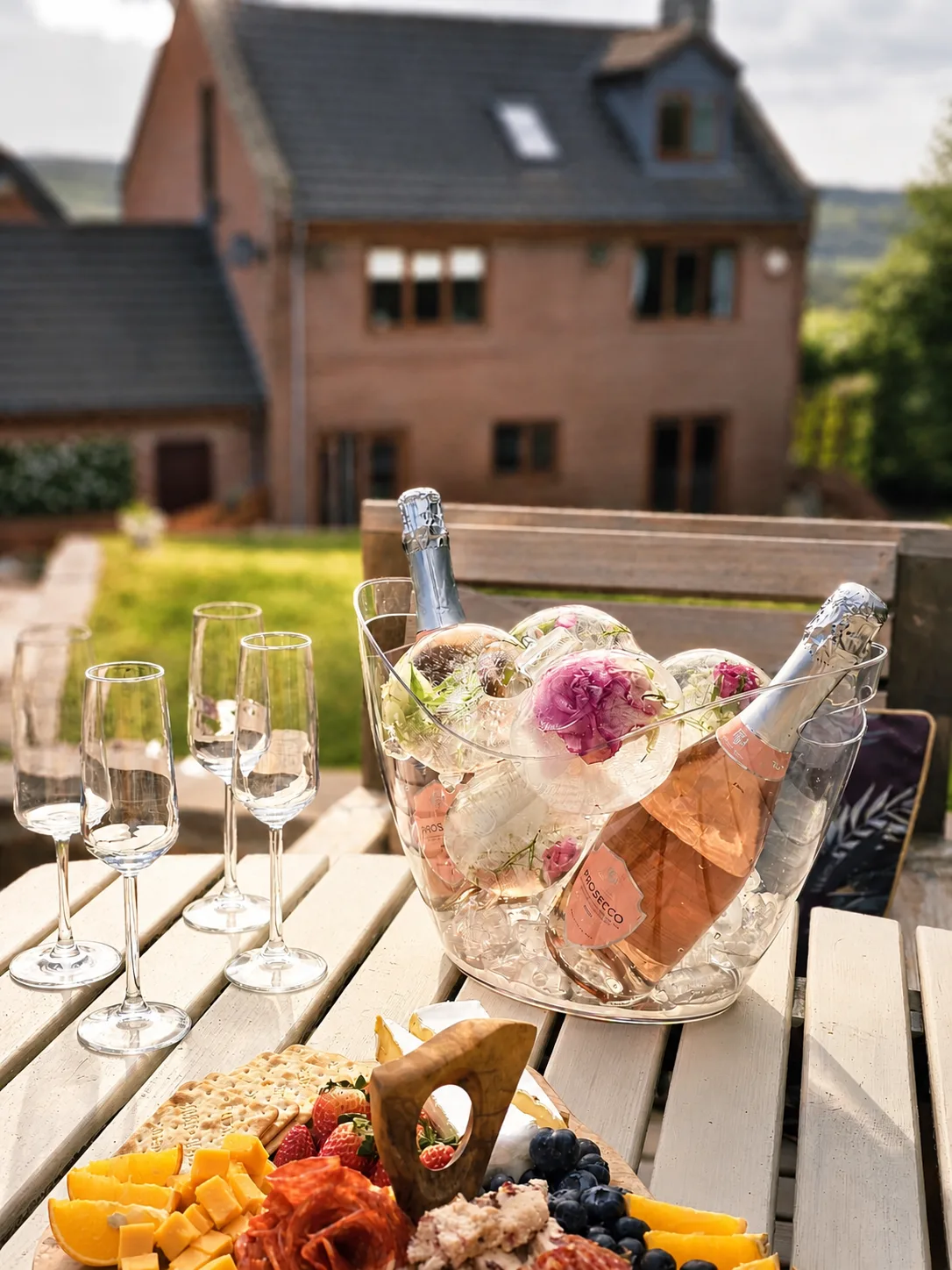 Chase Hot Tub Bar, Garden Games & Picnic Area